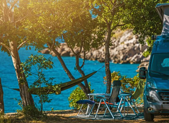 Find the style of camping, glamping, or RVing that's right for you.