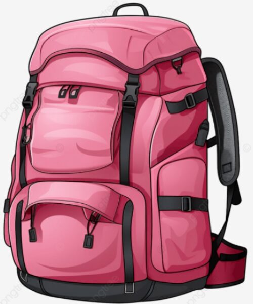 Glamp Goddess Backpack Clipart